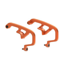 RCSTQ Drone Collision Protection Bar for Avata2 Aluminum Lens Collision Protection Bar Crossover Accessories,Orange