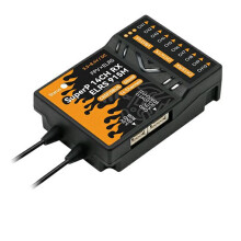Für BETAFPV SuperP Diversity Receiver ELRS 915Mhz RX 14CH mit 2 Antennen, Dual-Empfang für RC FPV Flugzeuge, Boote, Drohnen