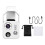 200X Magnification Microscope Lens Mobile LED Light Micro-Type Pocket Macro Lens for Ios Android All Smartphones,White 1