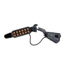 Transducteur Magnétique de Capteur de Trou de Son de Guitare Acoustique P-011 à 12 Trous avec Câble Audio de Contrôleur de Volume de Tonalité
