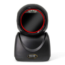 Scanner per Codici A Barre Omnidirezionale 2D Codice QR 1D 2D Sensore per Lettore di Codici A Barre USB con Rilevamento Automatico del Desktop Nero