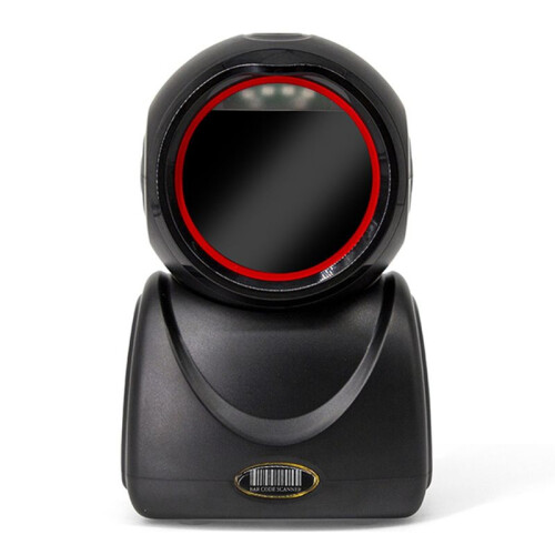 2D Omnidirectional Barcode Scanner 1D 2D QR Code Desktop Auto Sense Bar Code USB Data Matrix Reader Sensor Black