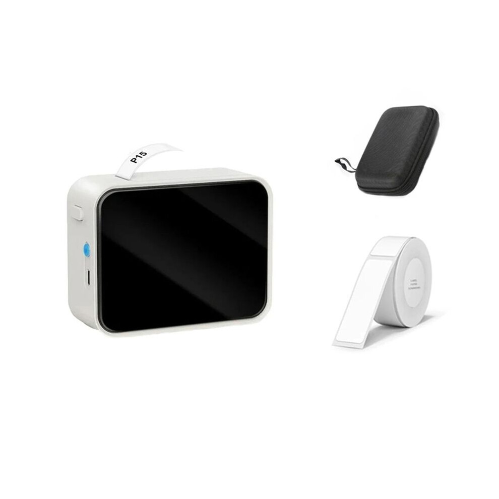 P15 Portable Sticker Bt Printer Thermal Uv Printer Stickers Without Ink Self-Adhesive As D11 D110 D101 Printer,A 6033713311983