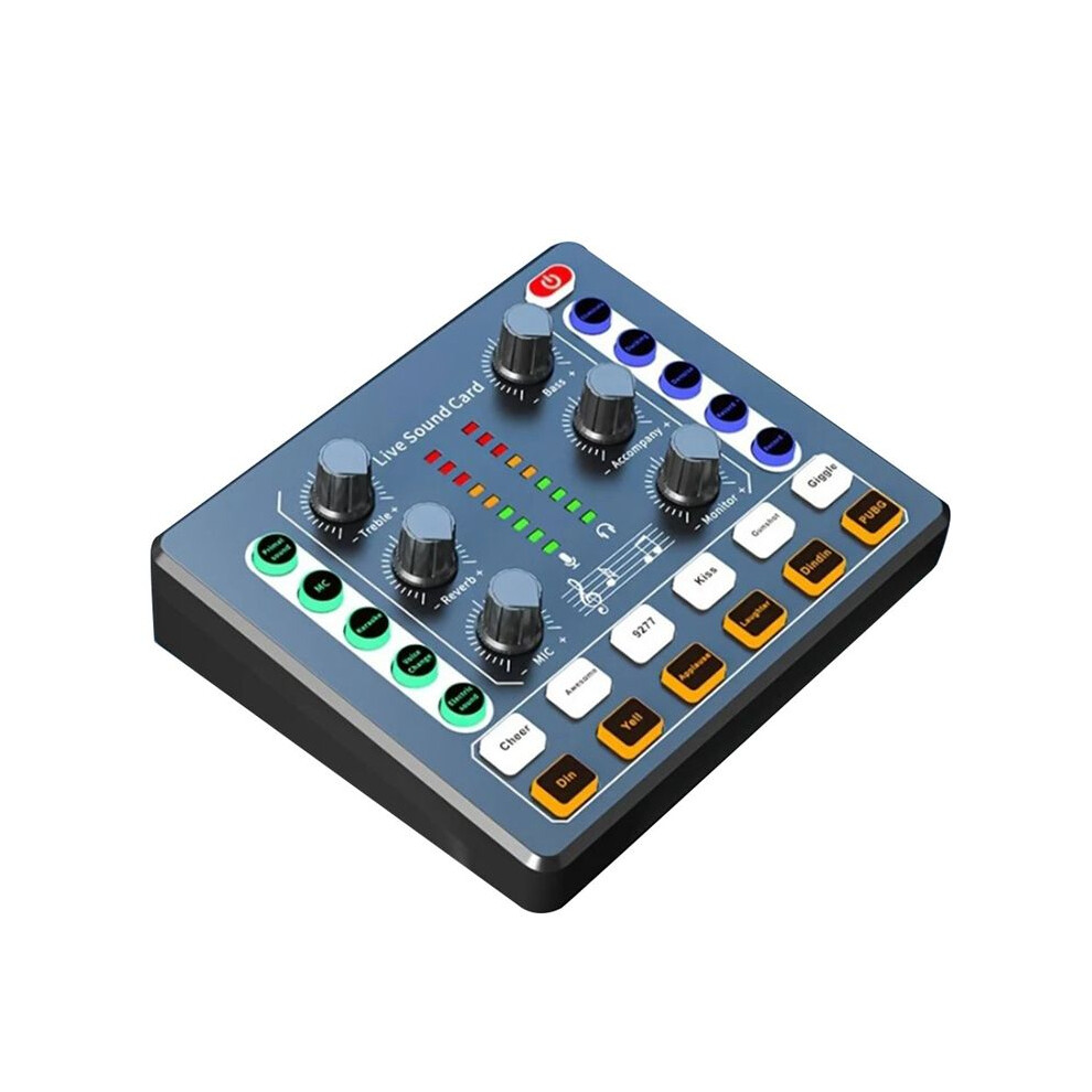 M8 Sound Card Live Broadcast Audio Interface Podcasting Device Caster With Premium Mic Preamplifier Sound Card 6032533586878