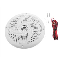 6.5Inch Marine Speaker Waterproof 60W Boat Speaker Audio Amplifier Loudspeaker with Cable for Boat Marine Car RV Sound