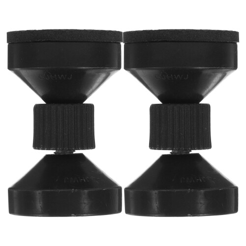 8Stk Verstellbare Bettstoppers ABS Kopfteil Wandfixierer 1