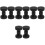 8Stk Verstellbare Bettstoppers ABS Kopfteil Wandfixierer 6