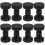 8Stk Verstellbare Bettstoppers ABS Kopfteil Wandfixierer 8