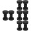 8Stk Verstellbare Bettstoppers ABS Kopfteil Wandfixierer 9