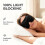 3D Contoured Cup Sleep Mask for Side Sleepers Lash Extensions Friendly Light Blocking Adjustable Strap Travel 6