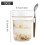 Βάζα Oats Overnight Mason με καπάκι και κουτάλι, αεροστεγές δοχείο βρώμης μεγάλης 2