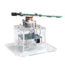 Platte Rotatie LED Dot Matrix Display DIY Kit 51 Enkele Chip Microcomputer Lassen DIY Elektronische Onderdelen, Geen Downloader