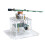 Flat Rotation LED Dot Matrix Display DIY Kit 51 Single Chip Microcomputer Welding DIY Electronic Parts,No Downloader 1