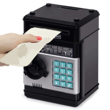 Tirelires éLectroniques pour Enfants, BoîTe D'éPargne D'Argent, Banque de PièCes ATM pour Enfants, Meilleurs Cadeaux D'Anniversaire de NoëL,