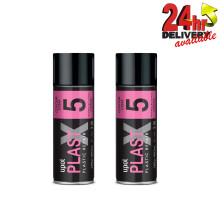 Upol PLAS/5MG Plast X MEDIUM GREY PAINT Plastic Bumper Trim Aerosol U-Pol X 2