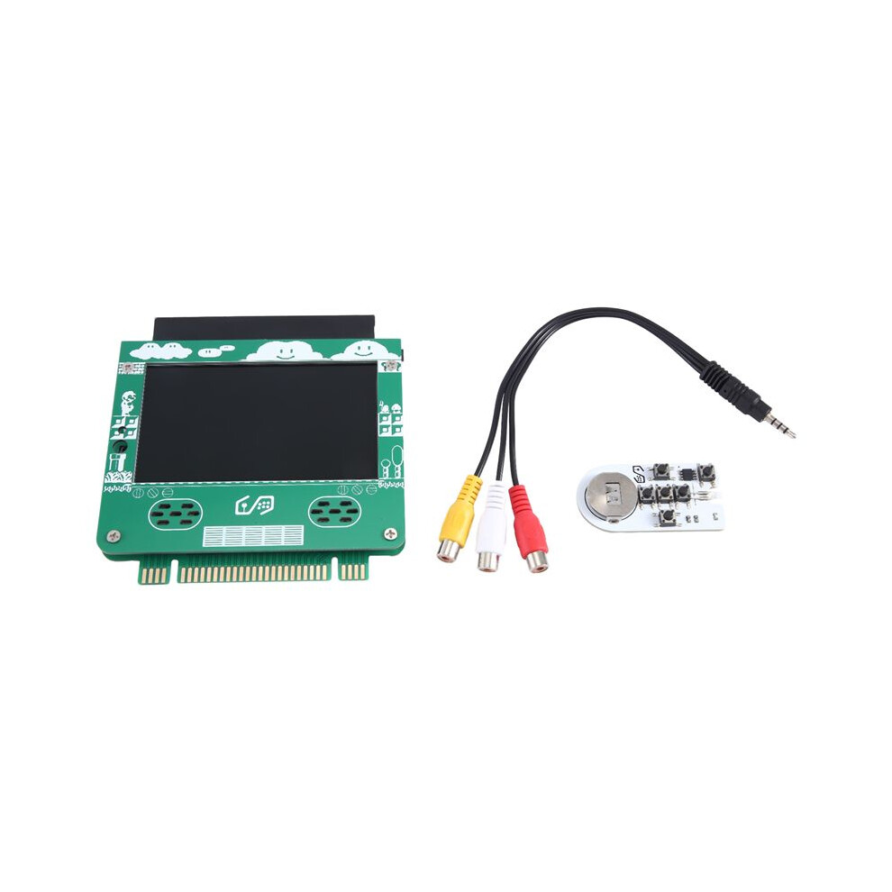 For Sfc/Snes Screen Game Card Monitor For Super Family Computer Retro Game Part(4.3 Inch) Gold 4713140816139