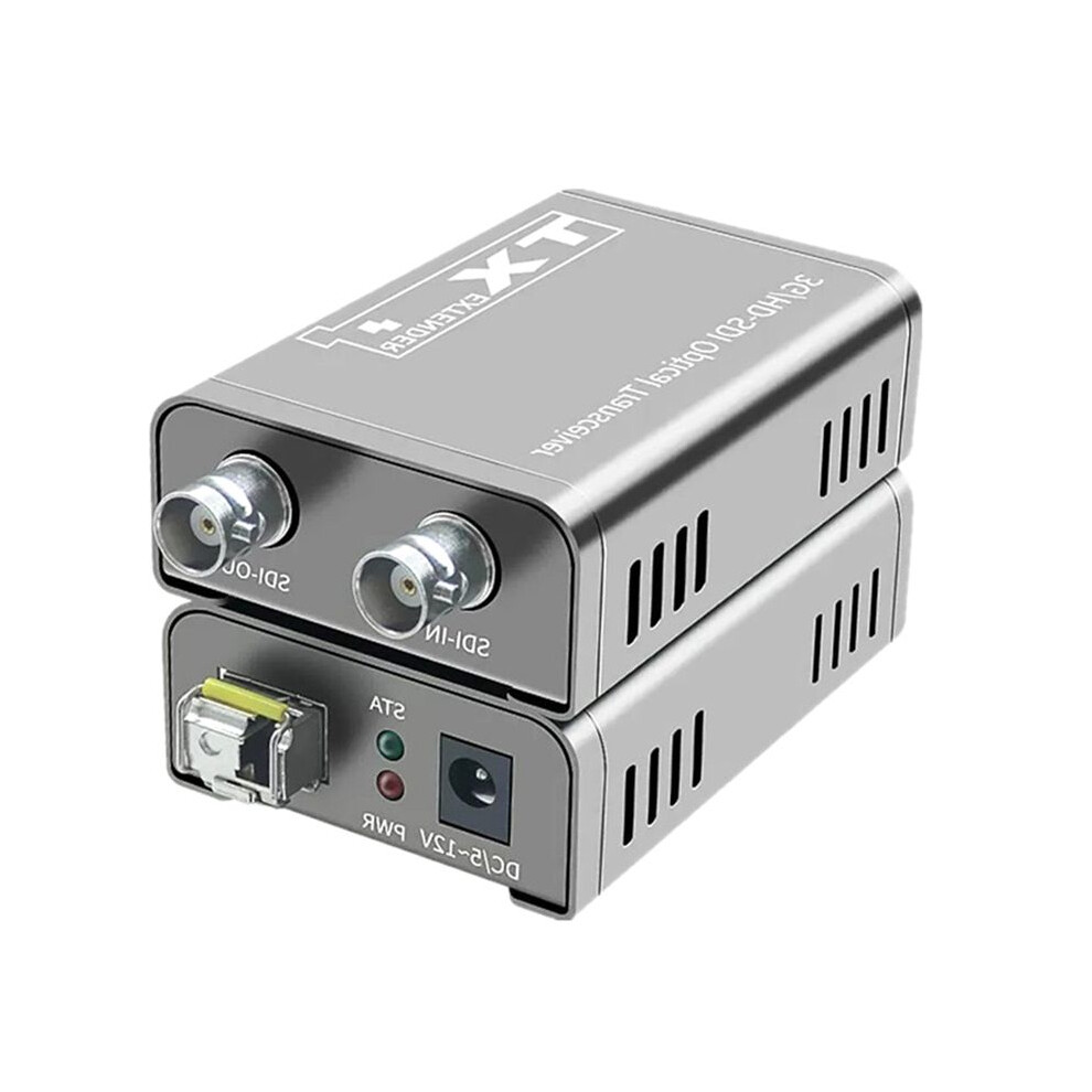 20Km 3G Hd Sdi Fiber Optic Extender Via Lc Fiber Cable 1080P Dual Sdi Output For Ps4 Dvd Pc Camera To Tv Monitor Eu Plug 6033073990750