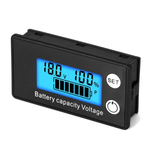 LCD Liquid Crystal 8-100V Voltmeter Battery Car Power Detection Digital Lithium Battery Capacity Display Module,B 1