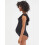 Ruffle Front One Shoulder Maternity Swimsuit UPF 50+ 3