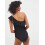 Ruffle Front One Shoulder Maternity Swimsuit UPF 50+ 5