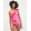 Ruffle Front One Shoulder Maternity Swimsuit UPF 50+ 7