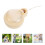 3Pièces Bouteille D'eau Beige Pour Portable Facile À Utiliser 11