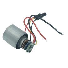 BüRstenloser Niederspannungs-Durchlassventilator, 5 A, 100.000 U/Min, Hochgeschwindigkeitsmotor, Miniatur-Antriebsmotor für Haartrockner,  9-12 V.