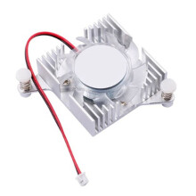 Para Orange Pi 5 Dissipadores de Calor de AlumíNio Integrados Ventilador de Resfriamento Ativo All In One Radiador de Aleta para 5
