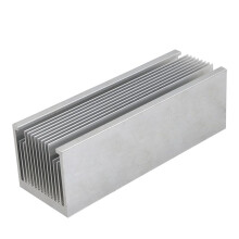 Grzejnik Aluminiowy 50X50X150MM GęSty 14-ZęBowy Radiator do Podgrzewacza Wzmacniacza Mocy Komputerowy UkłAd ChłOdzenia Wodą