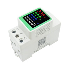 AC80-270V 110V 220V 100A Voltage Current KWH Electric  Monitor Meter VOLT AMP Voltmeter Ammeter Wattmeter Din Rail