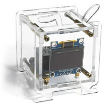 Horloge éLectronique Kit de Bricolage OLED 2.4G WIFI Temps TempéRature Humidité Date Semaine Indicateur de PréVision MéTéO 5V Horloge