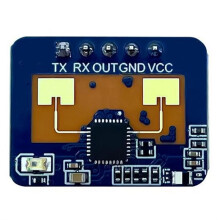 Module de Capteur de PréSence Corporelle 24G LD2410C à Ondes MilliméTriques Capteur de Commodité Multifonction Intelligent Sans Contact,A