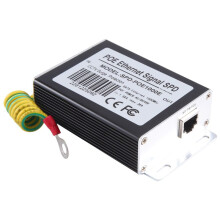 JednokanałOwy Gigabit POE POE Ethernet Sygnał SPD Sieciowy Ogranicznik PrzeciwprzepięCiowy 1000Mbps SPD Prevention dla Kamer CCTV IP