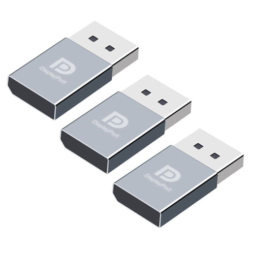 3Pcs 4K  Dummy Plug DP Virtual Display EDID Headless  Emulator  Card Cheater EDID Display Cheat