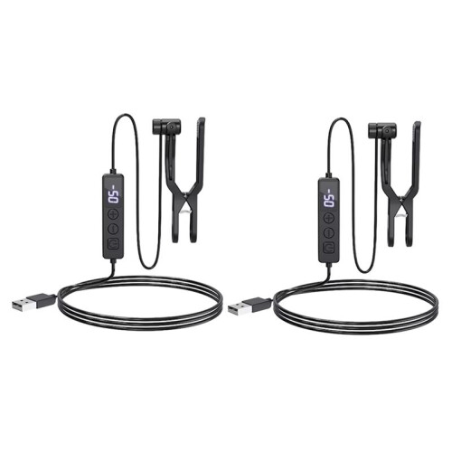 2PCS USB Auto Clicker for Phone Automatic Phone Screen Automatic Physical Tapper for Game Assistance Task Accessory