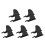 10Pièces Ailerons Hydrodynamiques PVC Noir Pour Paddleboard Kayak 6