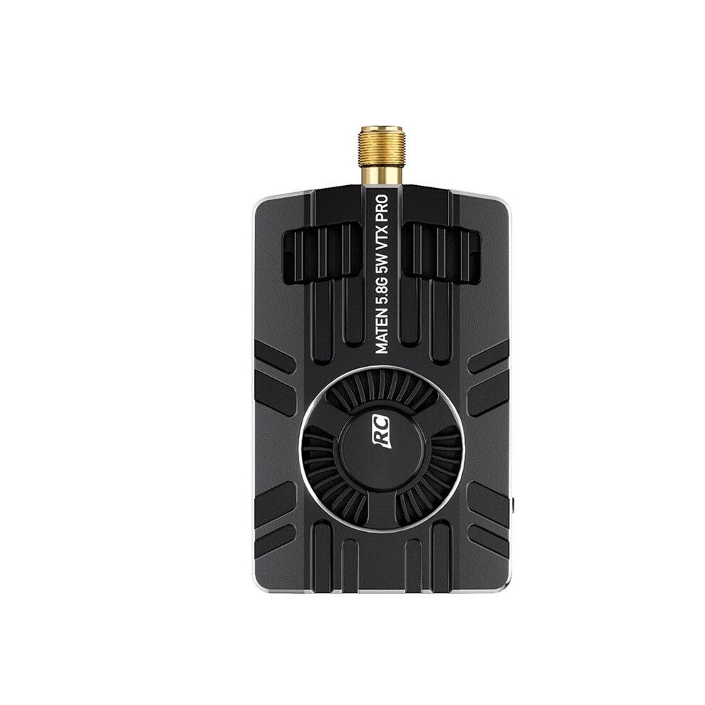 Black For Geprc Maten 5.8G 5W Vtx Pro 80Ch 5000Mw Irc Tramp Osd Transmitter For Diy Rc Fpv Quadcopter Freestyle Drone Parts