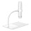 1000X WiFi USB Digital Microscope 4.3inch Screen Electronic 1080P Soldering Coin Microscope with 8 LED Light White 1