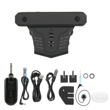 Préamplificateur de Guitare G0 Pro BT Préampli Microphone Effet Chorus Delay Reverb Acoustique Microphone Trou de Résonance avec Récepteur