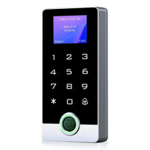 Sistema di Controllo Accessi TUYA WiFi Completamente In Metallo con Schermo LED, Impronta Digitale Vocale, Password, Tastiera di Accesso Alla Porta