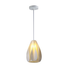 White Irregular Pendant Ceiling Lighting Hanging Unique Wave Design Ceiling Chandelier for Bedroom Kitchen Living Room A