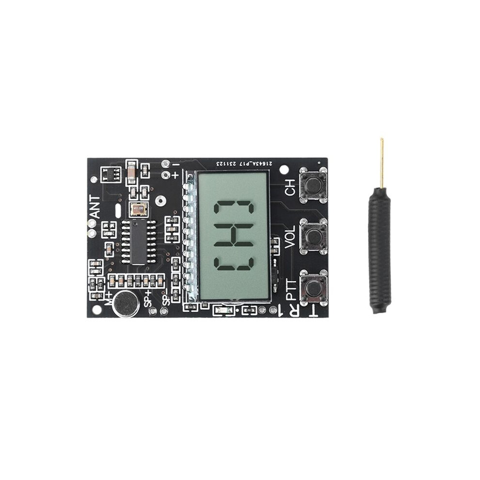 Fm Walkie Talkie Circuit Board Transceiver Module Fm Transmitter Receiver Module 7 Frequency 27-480Mhz Dc3.3-6V 6032784490221