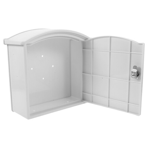 2Stk Milchbox Wandmontage Mit Robustem Kunststoff Weiß 2