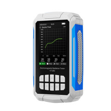 VT-ER3 5-in-1 Electromagnetic Radiation Detector-RF&Electric Field Testing with Temperature & Humidity Measurement White