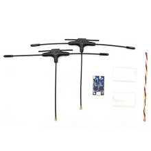 900MHz 2.4GHz 915M ELRS Dual Band Gemini RX ExpressLRS Receiver TCXO for RC FPV Racing Long Range Drone 120mmx2