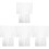 80Pcs Reusable Clear Book Covers Transparent Protective Sleeve 4
