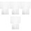 80Pcs Reusable Clear Book Covers Transparent Protective Sleeve 5