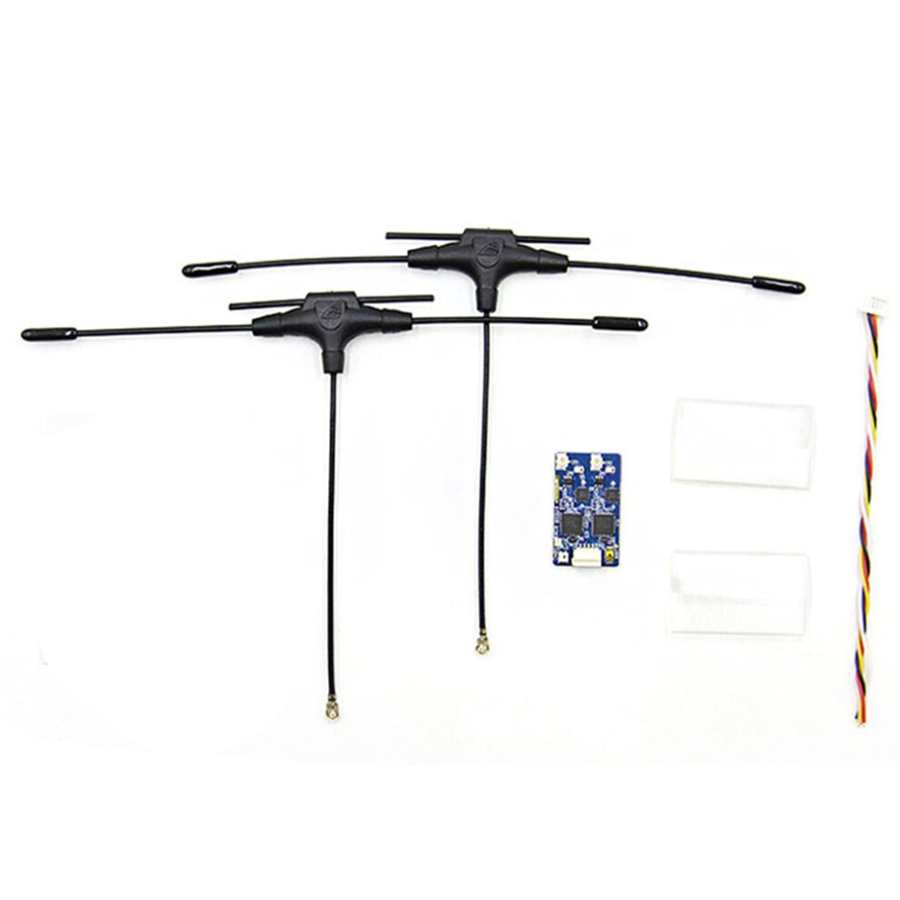 900Mhz 2.4Ghz 915M Elrs Dual Band Gemini Rx Expresslrs Receiver Tcxo For Rc Fpv Racing Long Range Drone 80Mmx2 6032089422347