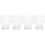 80Pcs Reusable Clear Book Covers Transparent Protective Sleeve 6