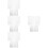 80Pcs Reusable Clear Book Covers Transparent Protective Sleeve 9